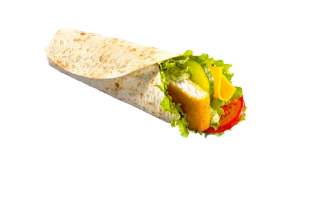 Ролл с рыбой