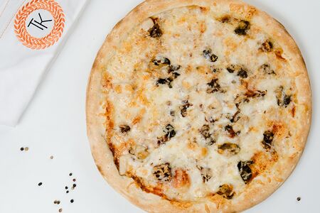 Пицца с морепродуктами