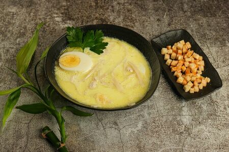 Сливочный с курицей