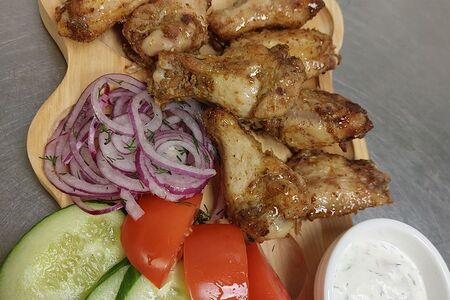 Шашлык из куринных крылышек