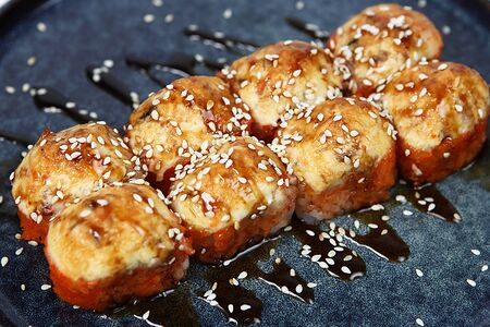 Запеченный ролл Фудзи