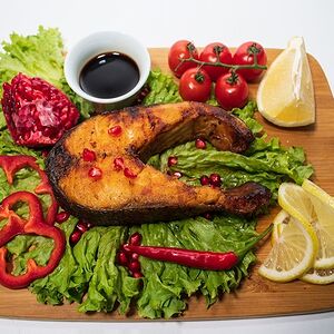 Шашлык из сёмги