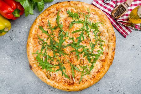 Пицца с морепродуктами