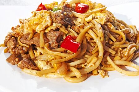 Цомян с черными грибами