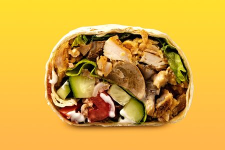 Шаверма грибная