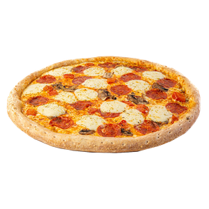 Итальянская пицца с Моцареллой и пепперони