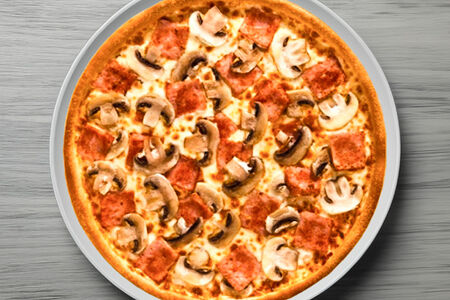 Бекон и грибы