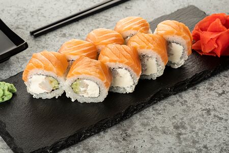 Филадельфия с креветками