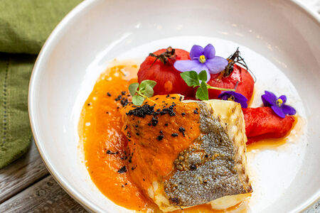 Стейк из палтуса