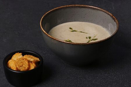 Крем-суп из шампиньонов