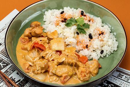 Курица Карри С Рисом Фото