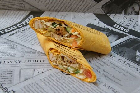 Сырная шаурма