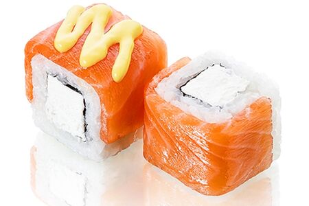 Лосось манго-маракуйя