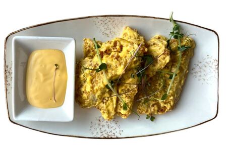 Филе судака в сырном соусе