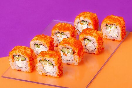 Ролл Калифорния с креветкой