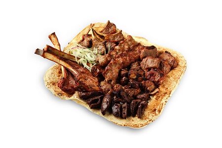 Ассорти шашлыка из баранины