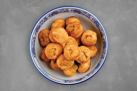 Пельмени жареные