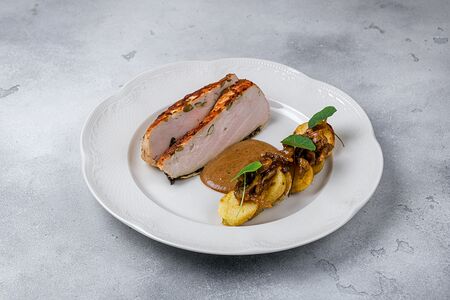 Куриная грудка с трюфельной корочкой