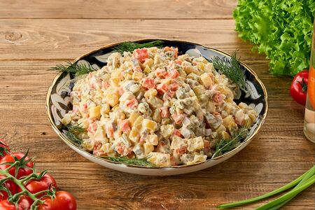 Салат Оливье Халяль