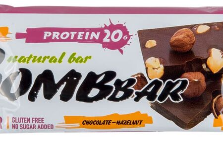 Батончик протеиновый шоколад с фундуком Bombbar 60г
