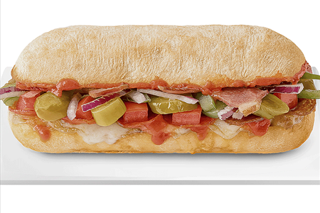 Сэндвич из печи Чоризо и острый бекон