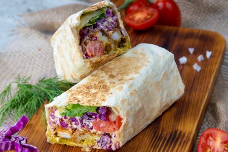 Шаверма вегетарианская