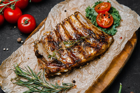 Шашлык из бараньих ребер