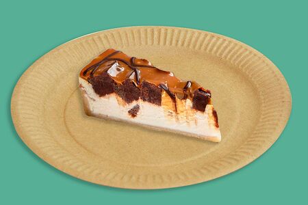 Чизкейк Брауни-карамель