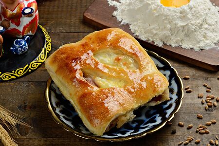 Сосиски с яйцом и сыром (халяль)