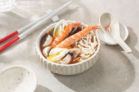 Суп с креветкой