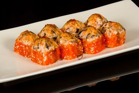 Запеченный ролл Шиитаке