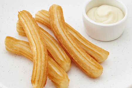 Чуррос с заварным кремом