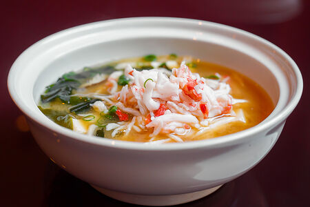 Мисо-суп с крабом