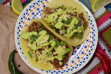 Тако с говядиной M