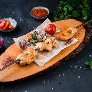 Шашлык из куриного филе