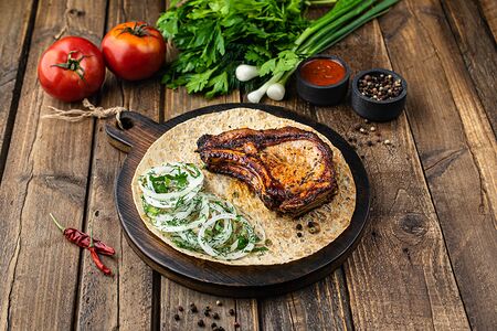 Шашлык из cвинoй корейки