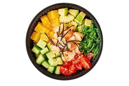 Поке с креветками