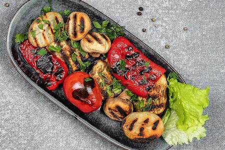 Овощной микс на углях