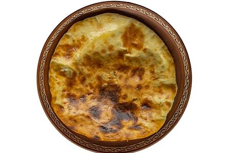 Осетинский пирог с картофелем и сыром