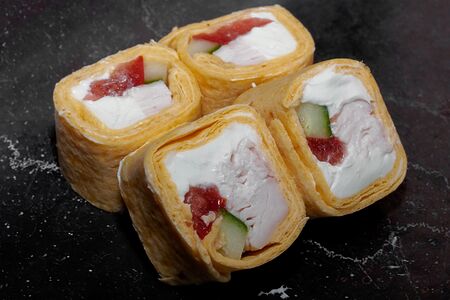 Тортилья с курицей