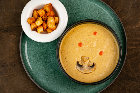 Грибной крем суп