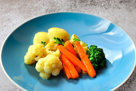 Овощи отварные