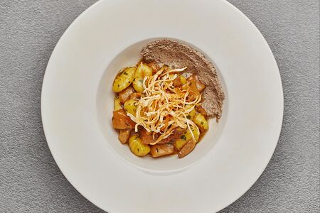 Ньокки с белыми грибами