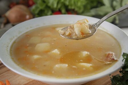 Суп гороховый