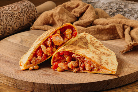 Кесадилья с курицей