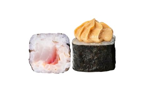 Мак с морский окунем спайси