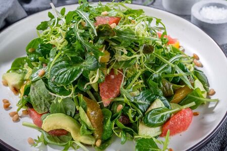 Салат Авокадо с креветками