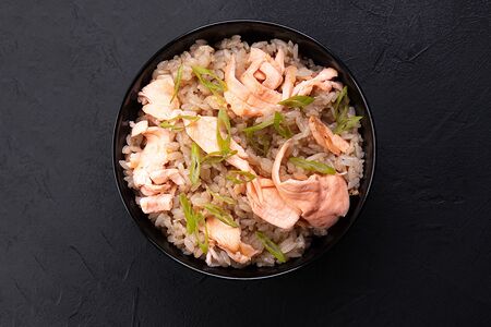 Удон с креветками