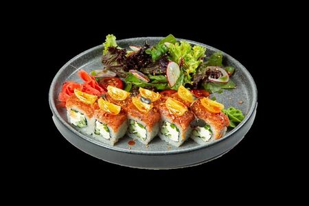 Ролл Магуро кимчи