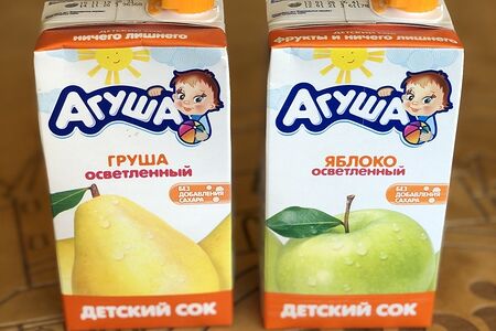 Детский сок Агуша